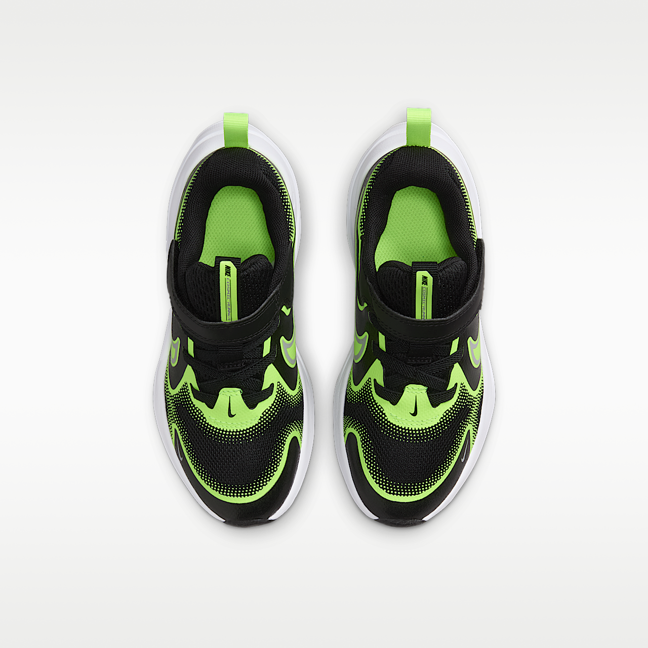 Nike  sneaker Zwart/Volt/Wolf Grey