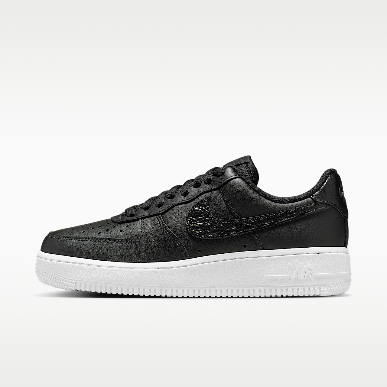 Nike Air Force 1 sneaker Zwart/Neutral Grey/Wit/Zwart
