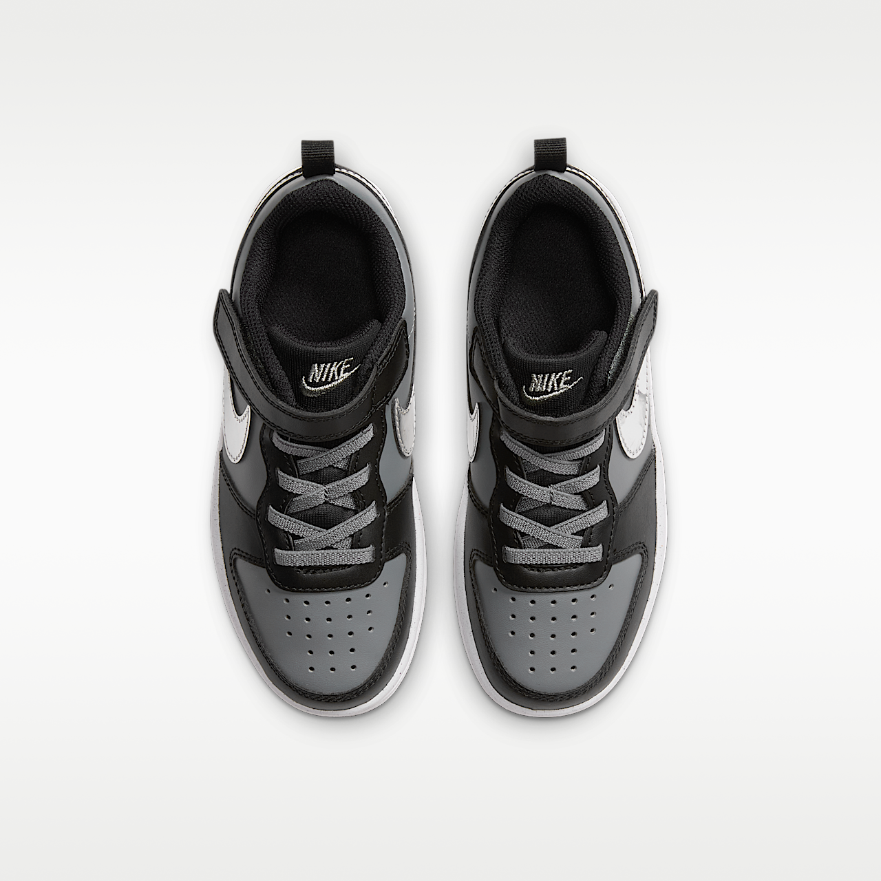 Nike  sneaker Zwart/Smoke Grey/Metallic Silver