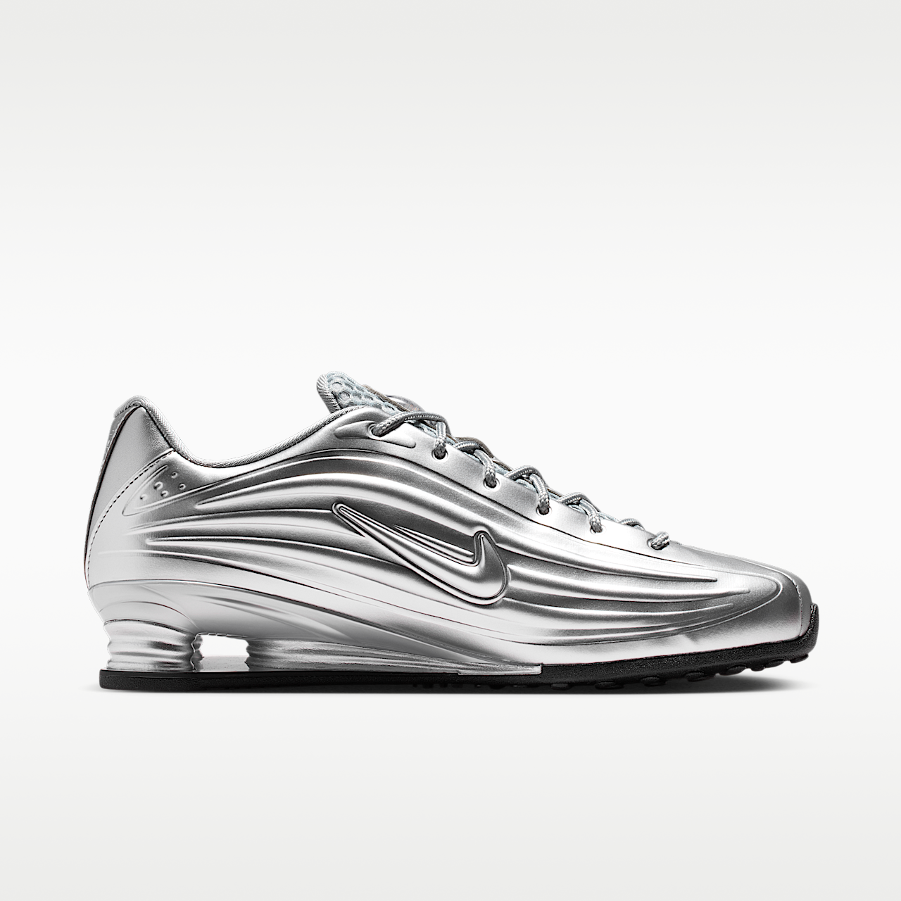 Nike Nike Shox sneaker Silver/Zwart/Metallic Silver