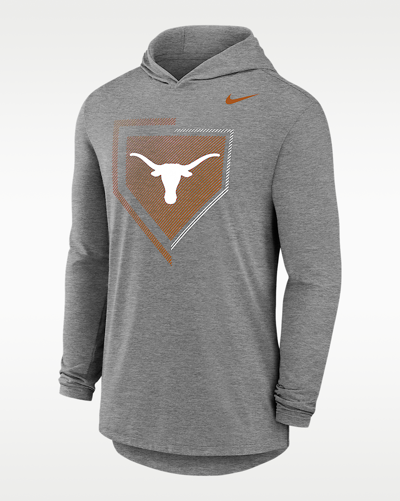 Мужская футболка Nike College (Texas Longhorns) Long-Sleeve Hooded Baseball