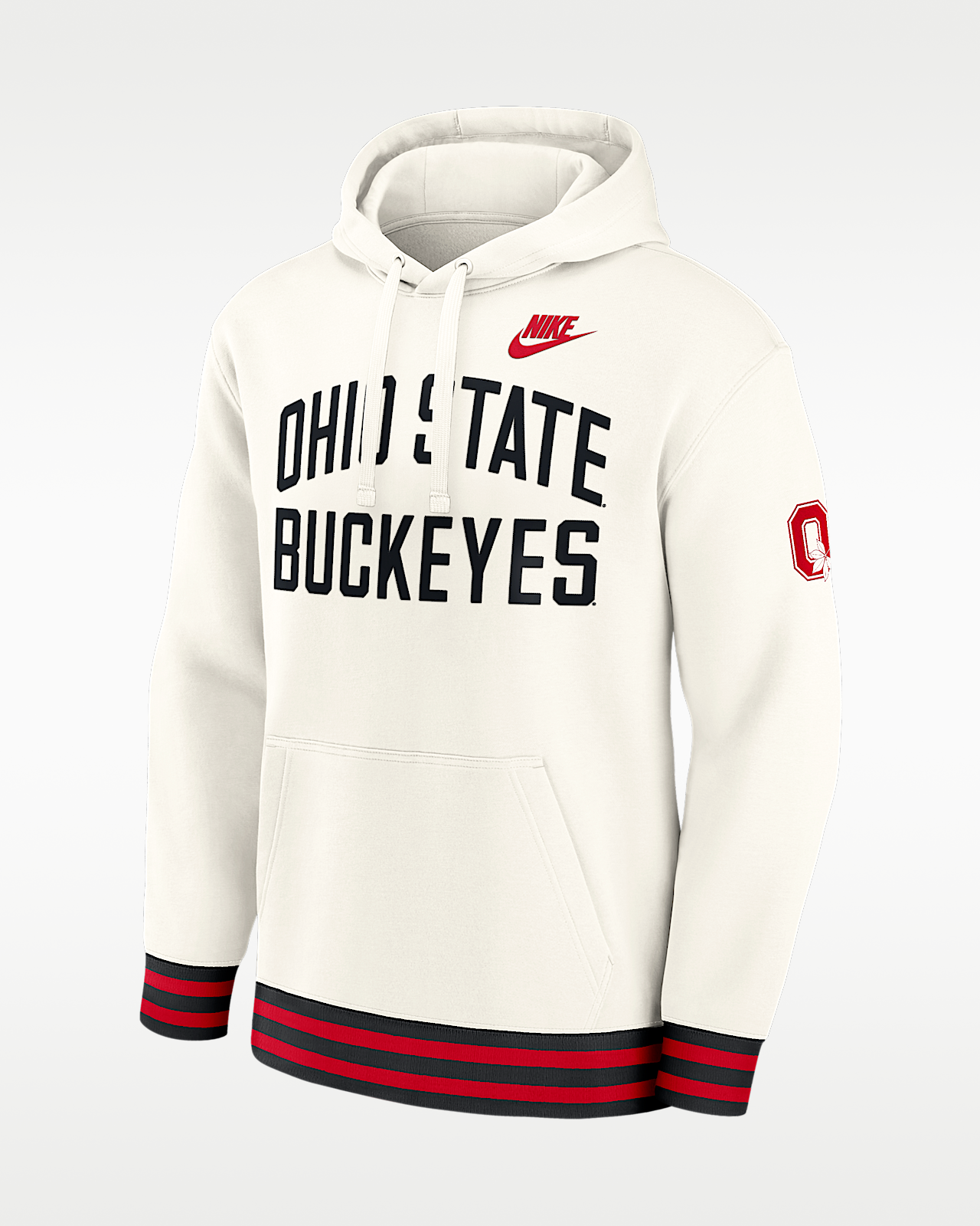 Мужское худи Ohio State Legacy Nike College Pullover Hoodie