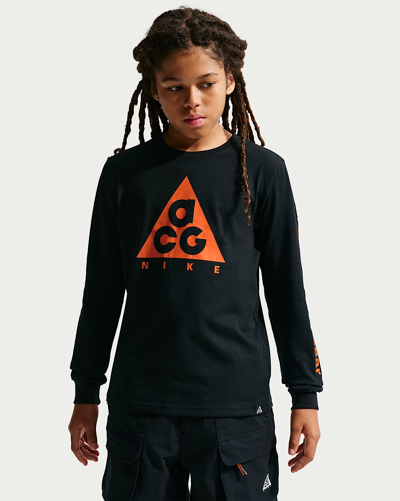 Детская футболка Nike ACG Big Kids' Dri-FIT Long-Sleeve