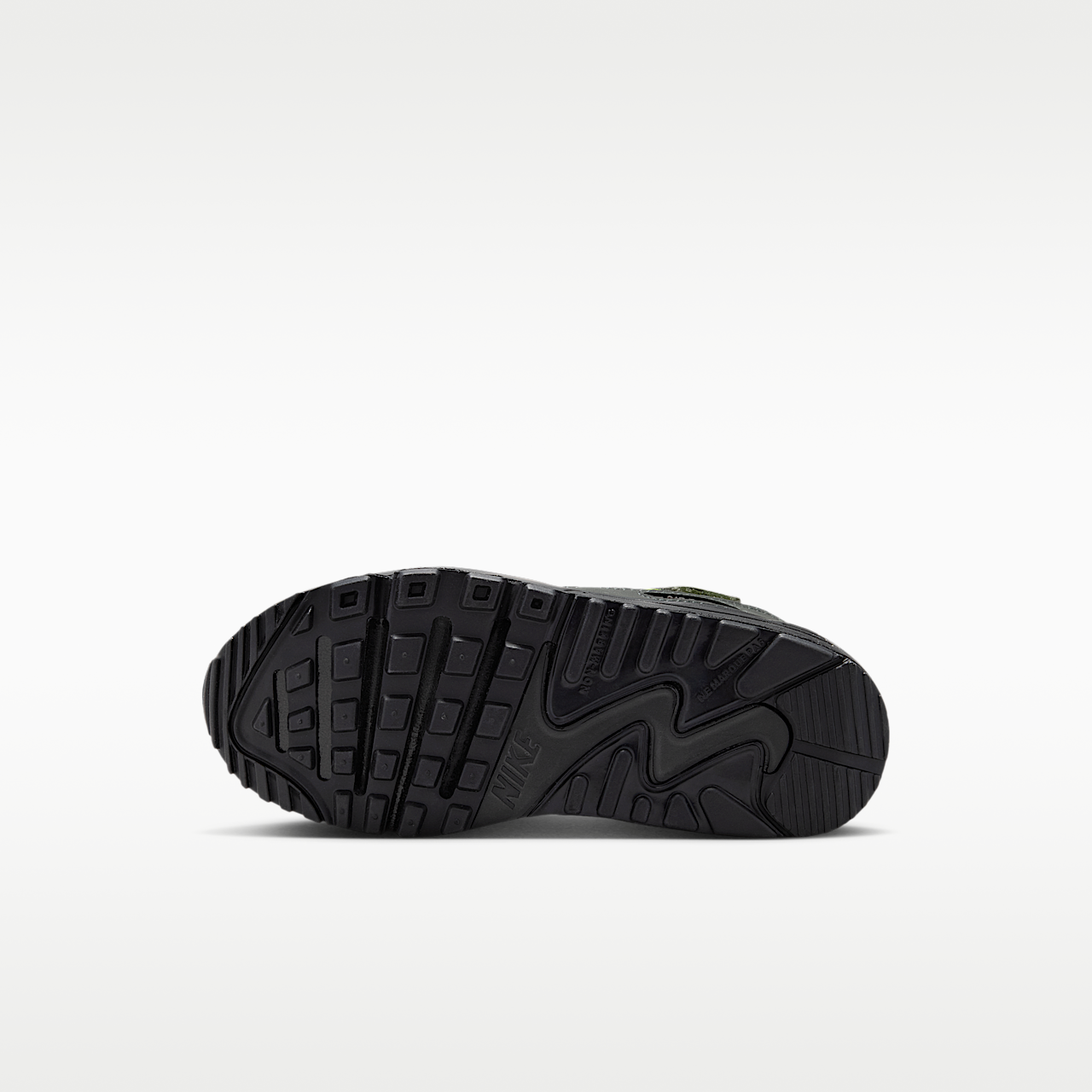 Nike Air Max sneaker Zwart/Anthracite/Light Charcoal/Neon Yellow