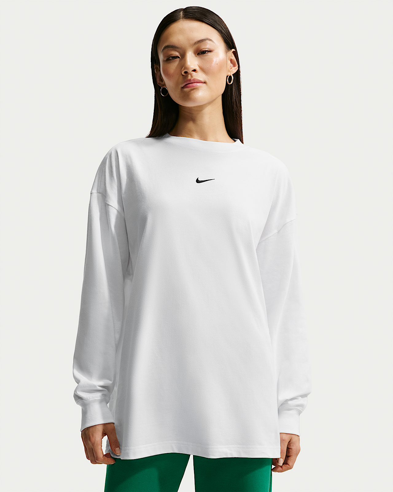 Женская футболка Nike Sportswear Classic Oversized Long-Sleeve