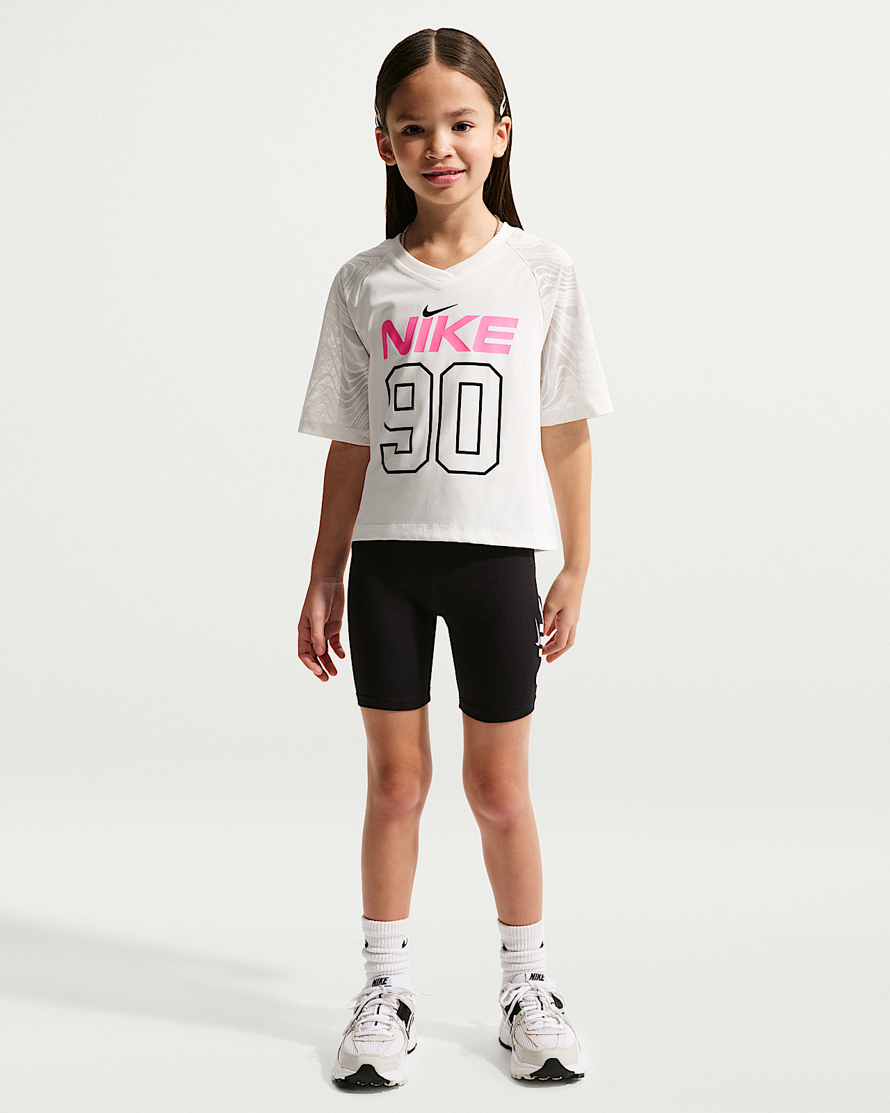 Детские шорты Nike Little Kids' Dri-FIT Easy Breezy 2-Piece Bike Shorts Set