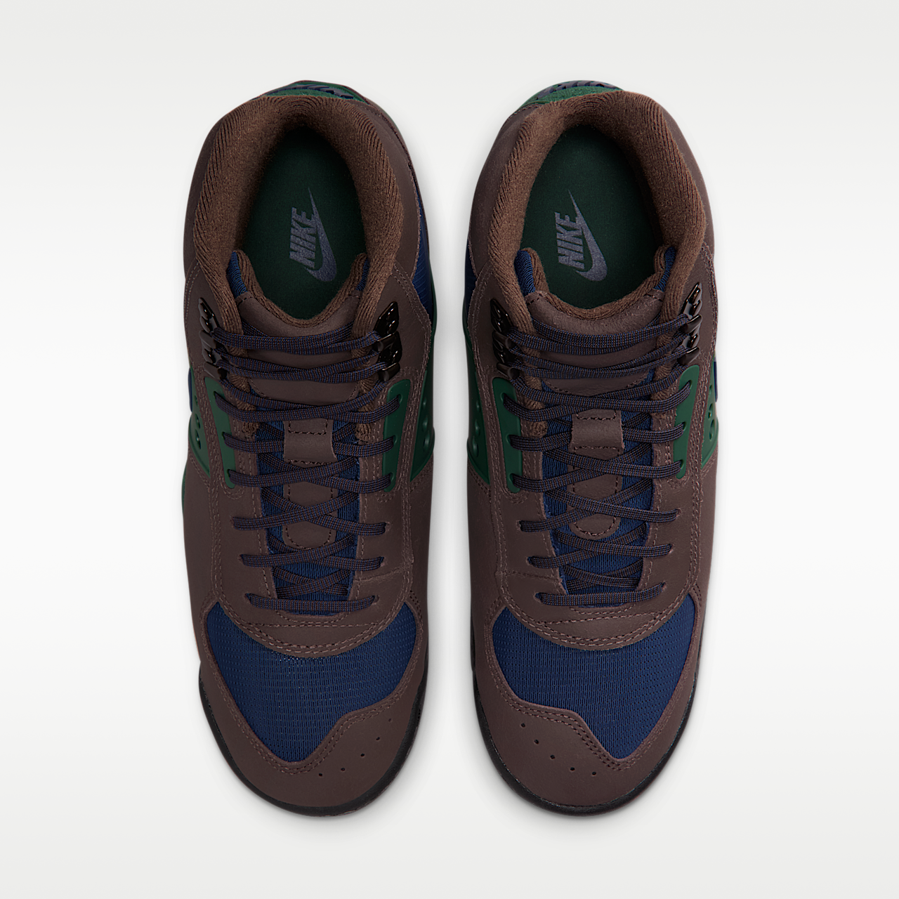 Nike  sneaker Baroque Brown/Midnight Navy/Zwart/Midnight Green