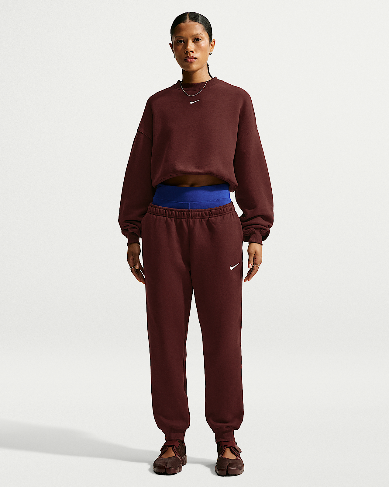 Женские спортивные штаны Nike Studio Fleece Medium Weight Mid-Rise Joggers