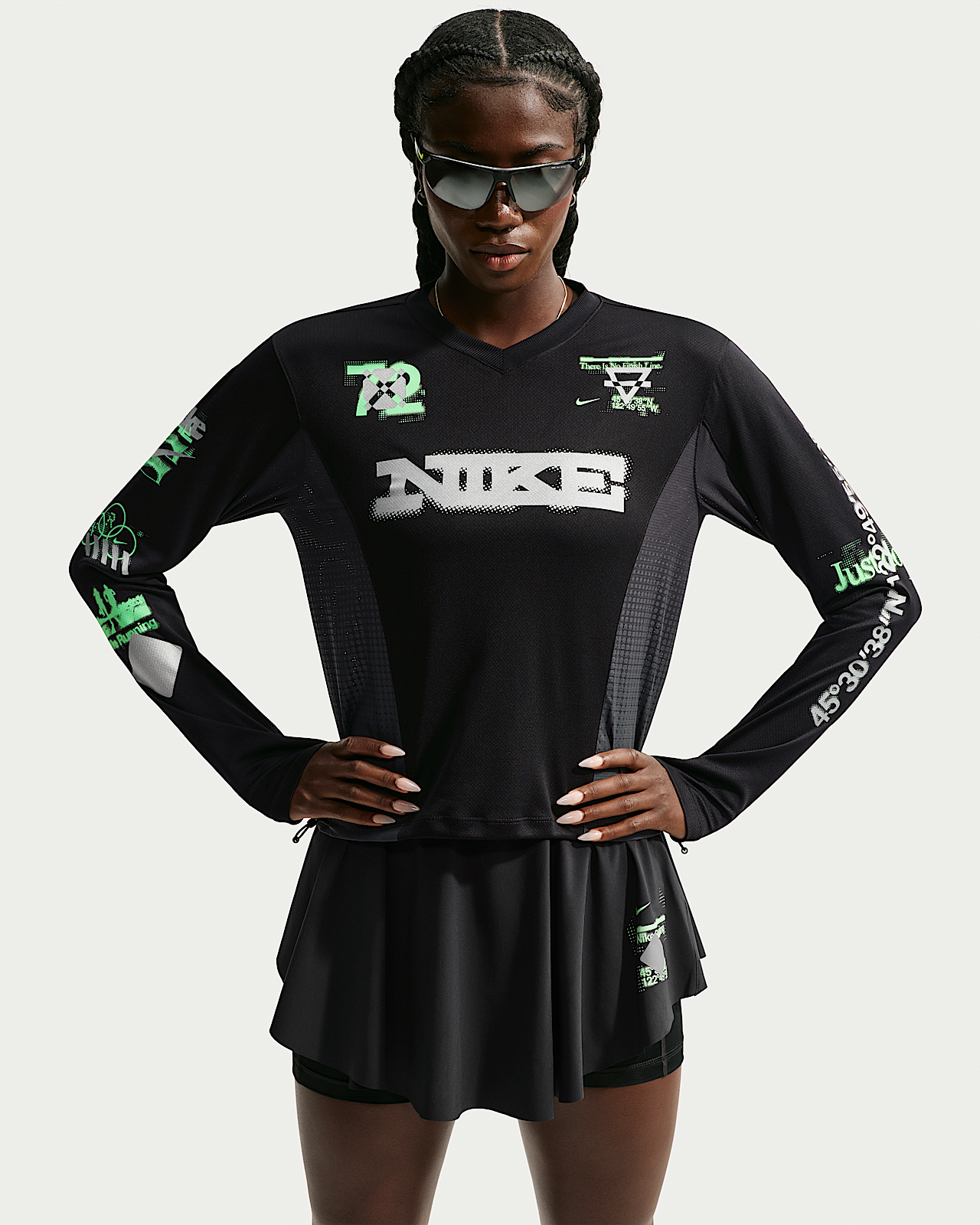 Женские  Nike Swift Long-Sleeve Top для бега