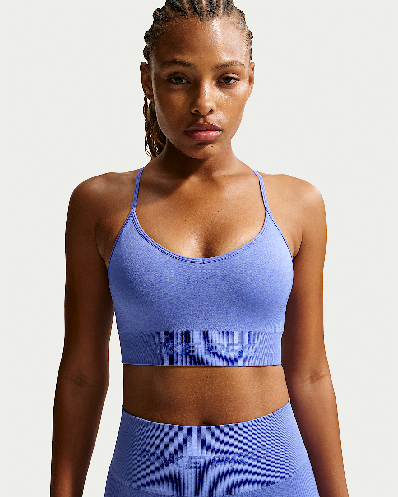 Женские  Nike Pro Seamless Light-Support Padded Sports Bra