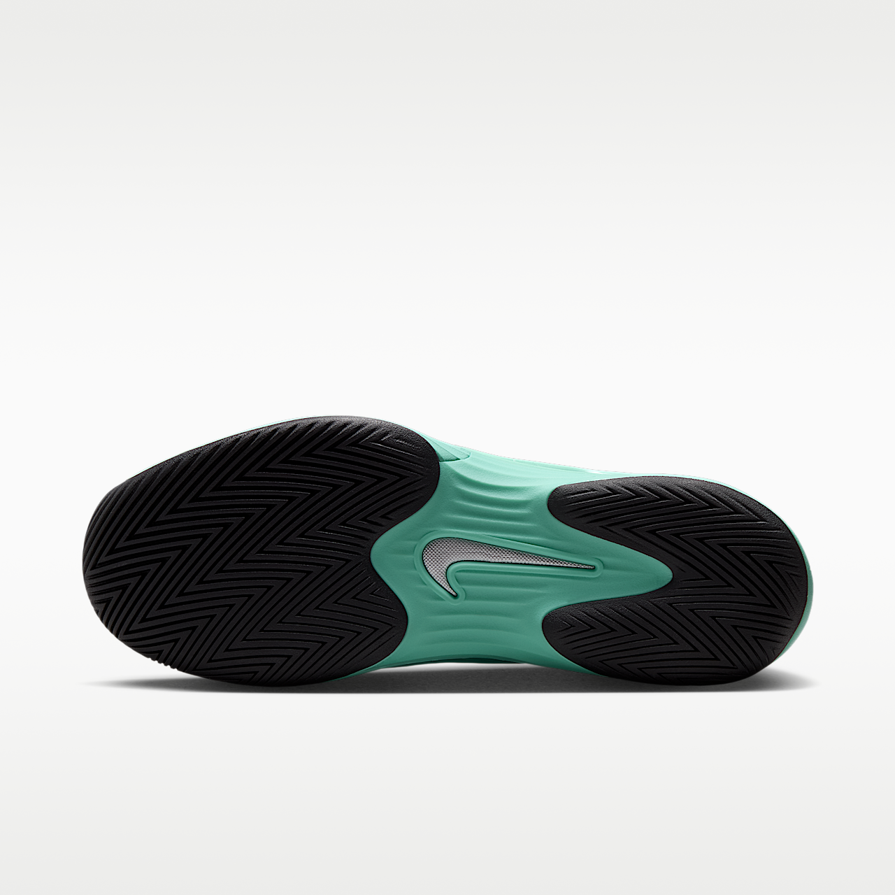 Nike  sneaker Mint/Zwart/Metallic Silver