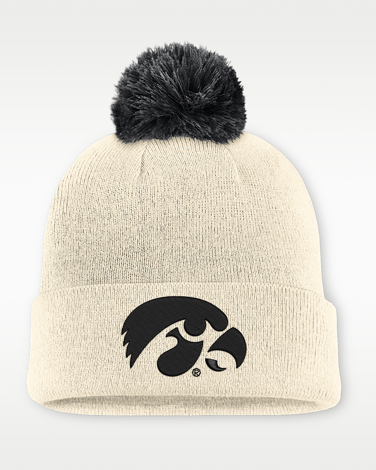 Женские  Iowa Campus Prep Script Nike College Cuffed Pom Beanie