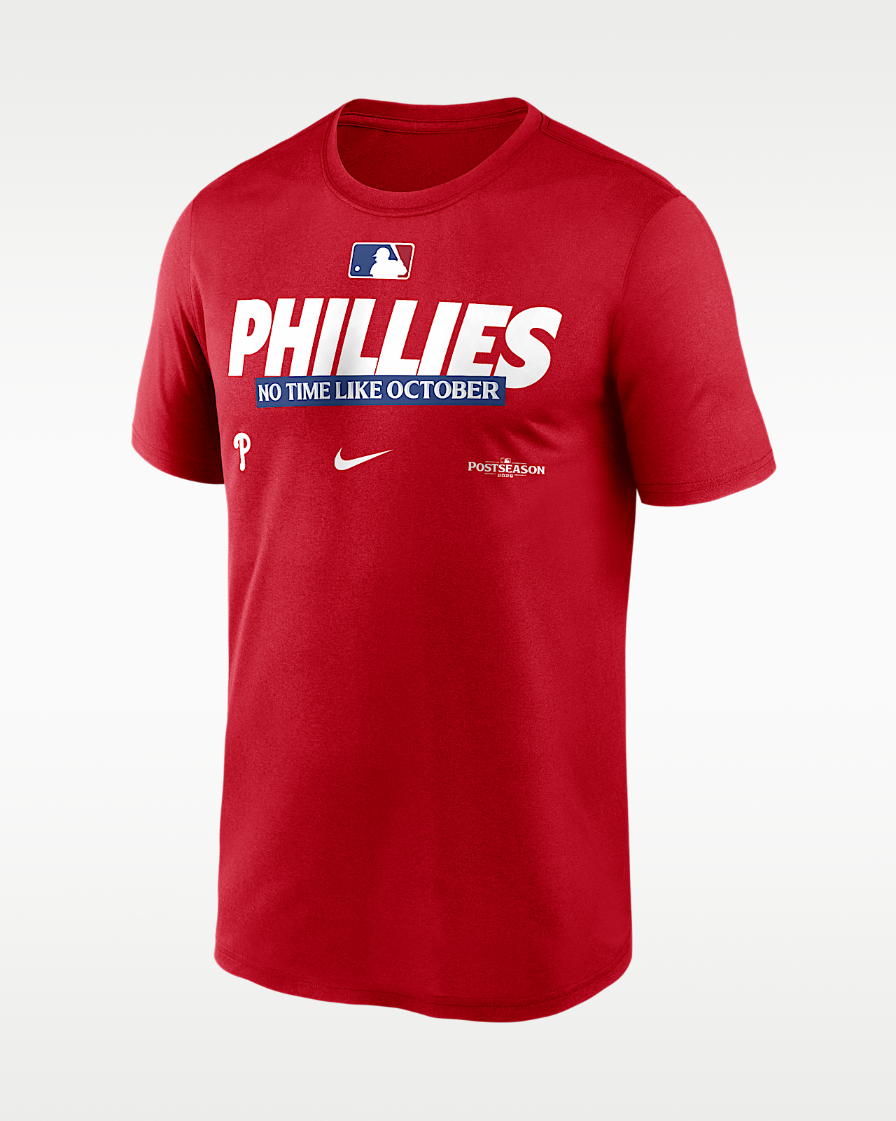 Мужская футболка Philadelphia Phillies 2026 Postseason Authentic Collection Legend Nike Dri-FIT MLB