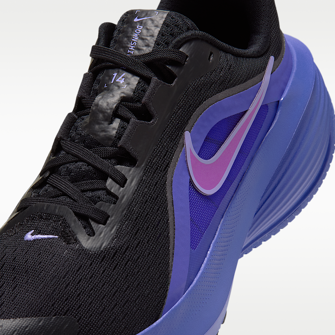 Nike  sneaker Zwart/Persian Violet/Gridiron/Vivid Purple
