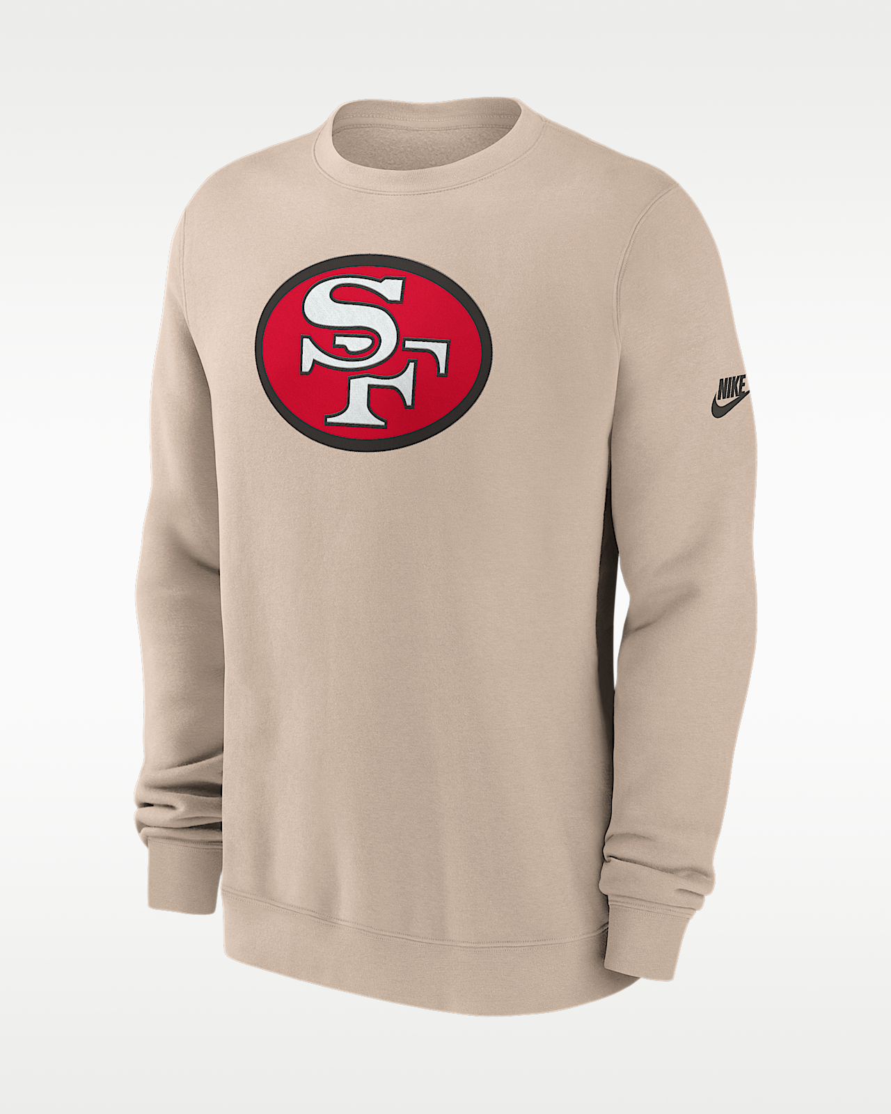 Мужские  San Francisco 49ers Rewind Club Nike NFL Pullover Crew