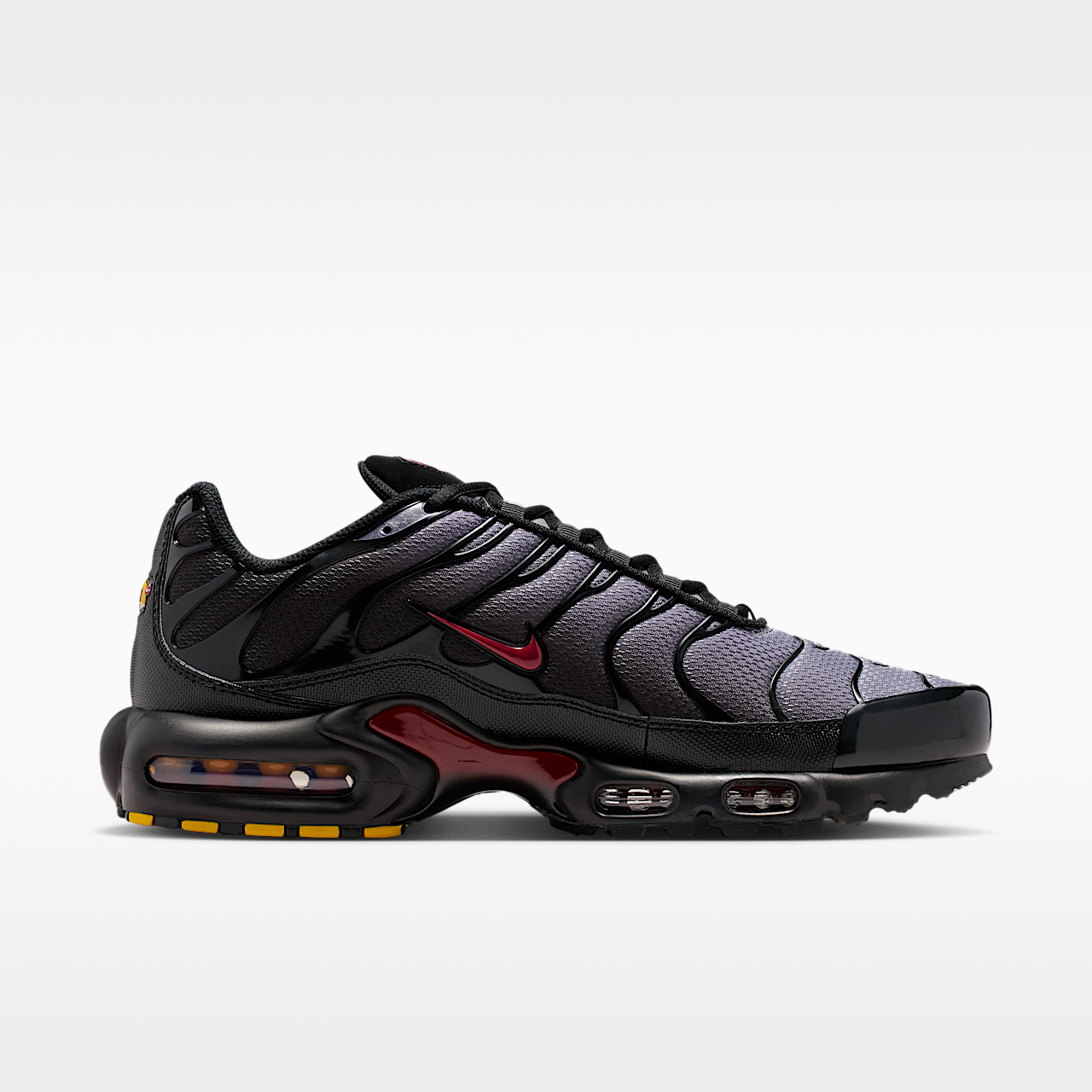 Nike Air Max Plus sneaker Zwart/Pencil Point/Team Crimson