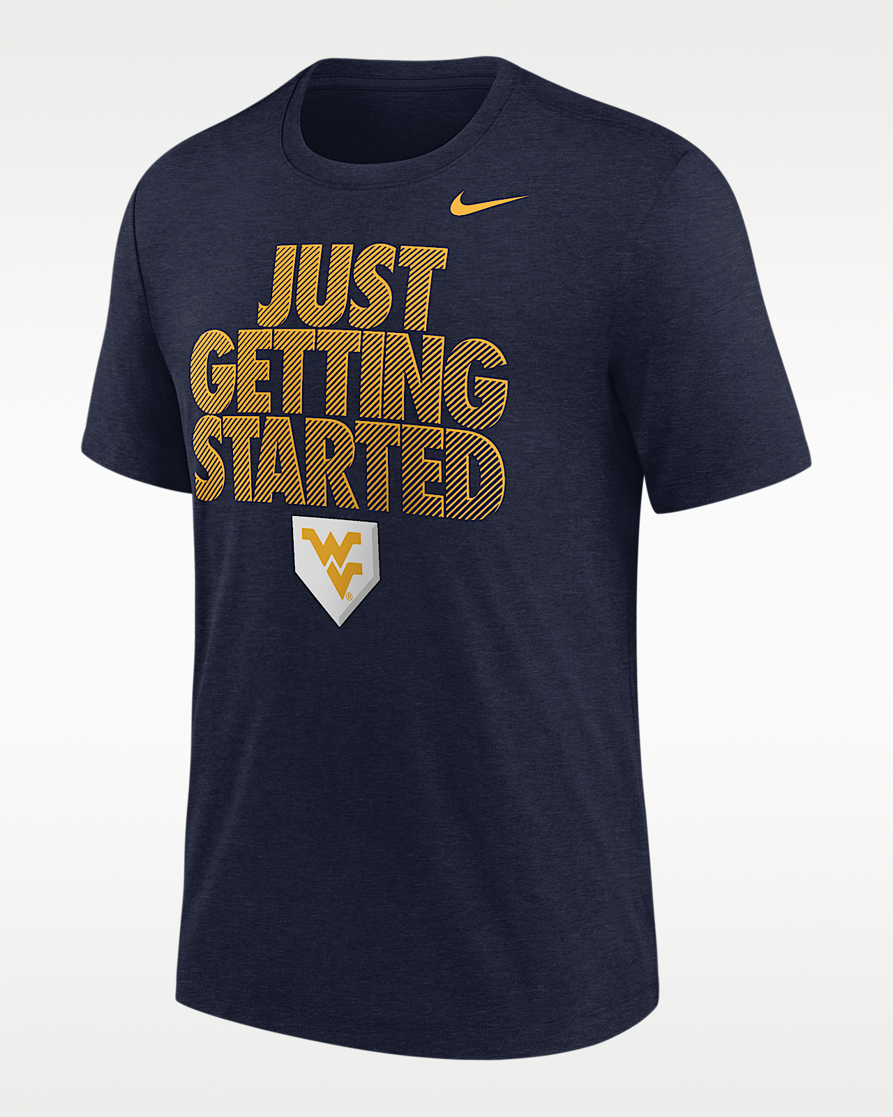 Мужская футболка Nike College (West Virginia Mountaineers) Short-Sleeve Baseball