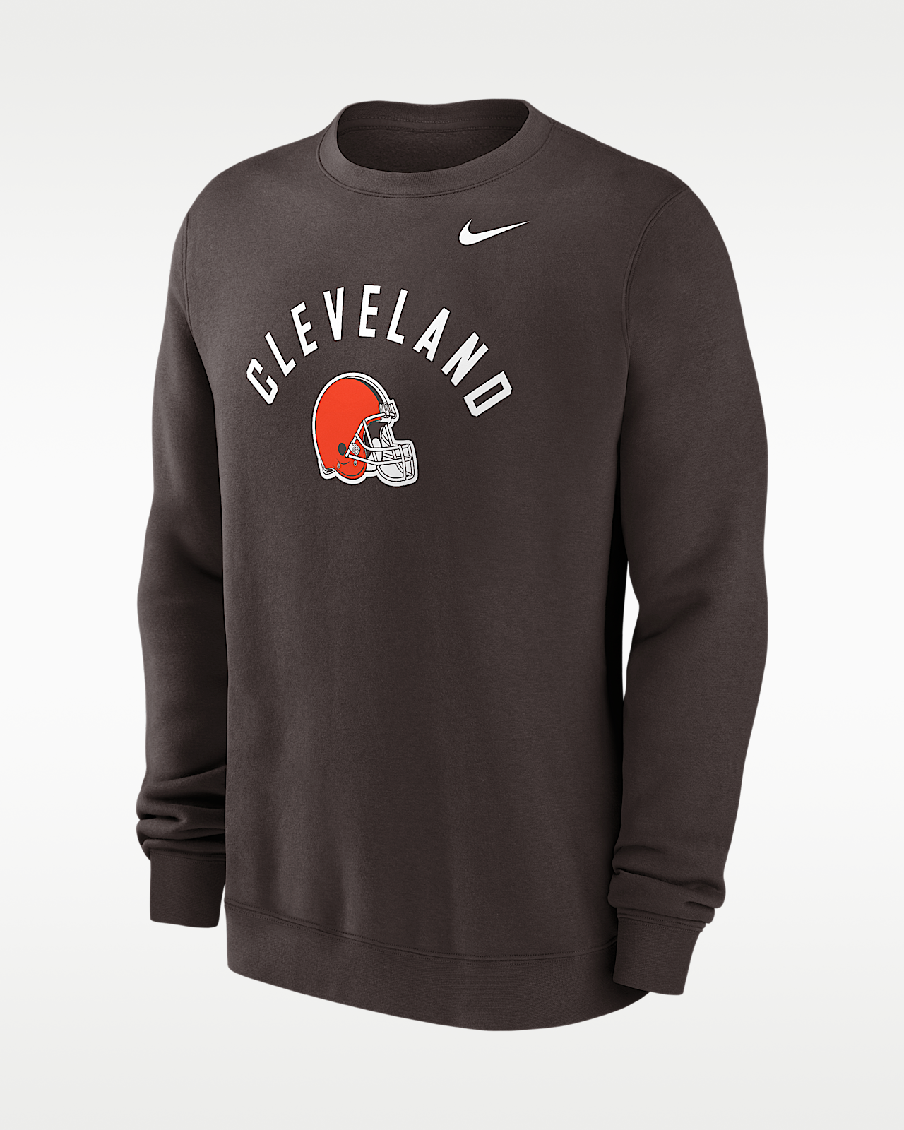 Мужские  Cleveland Browns Club Nike NFL Pullover Crew