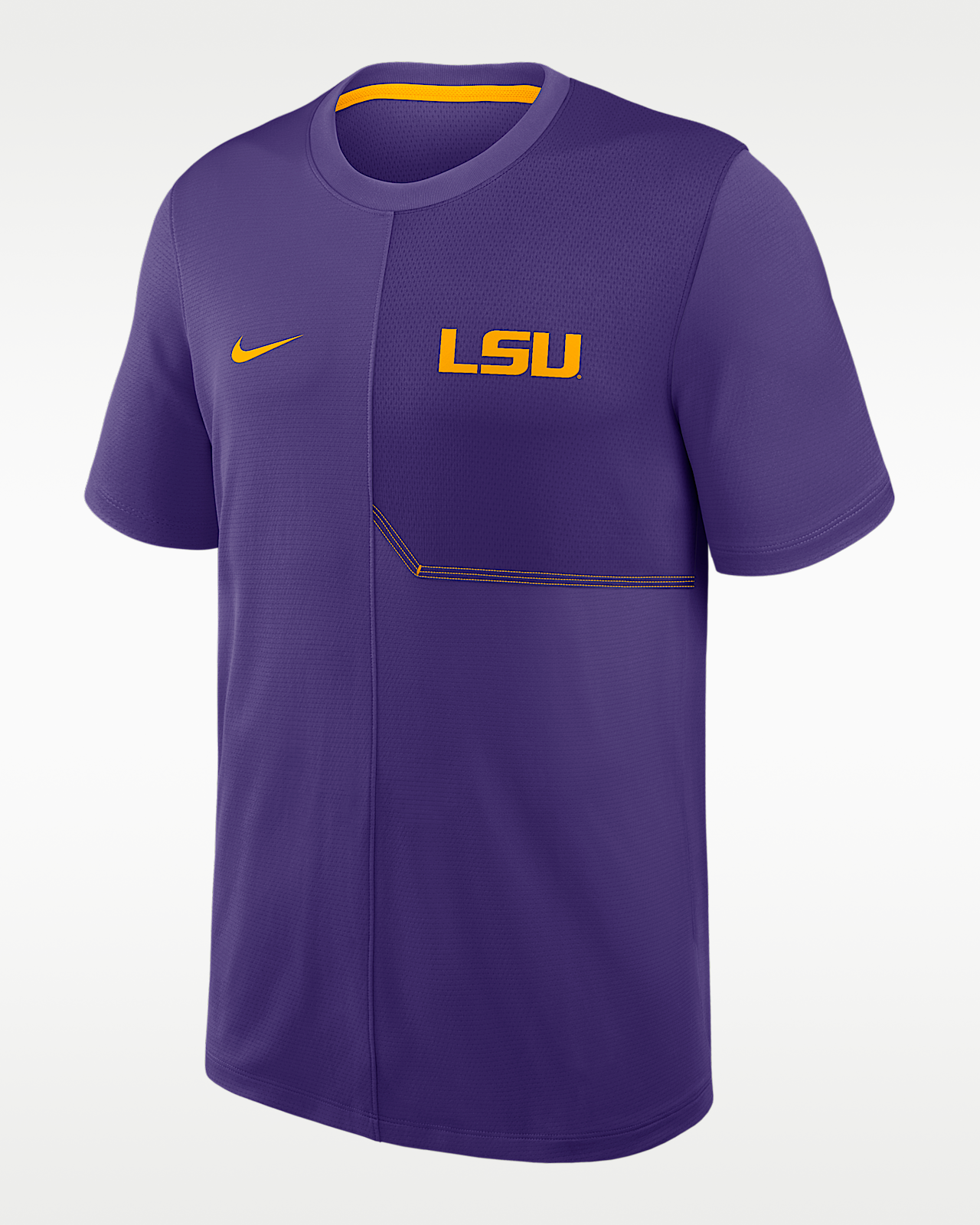 Мужские  LSU Sideline Coach Nike Dri-FIT College Top