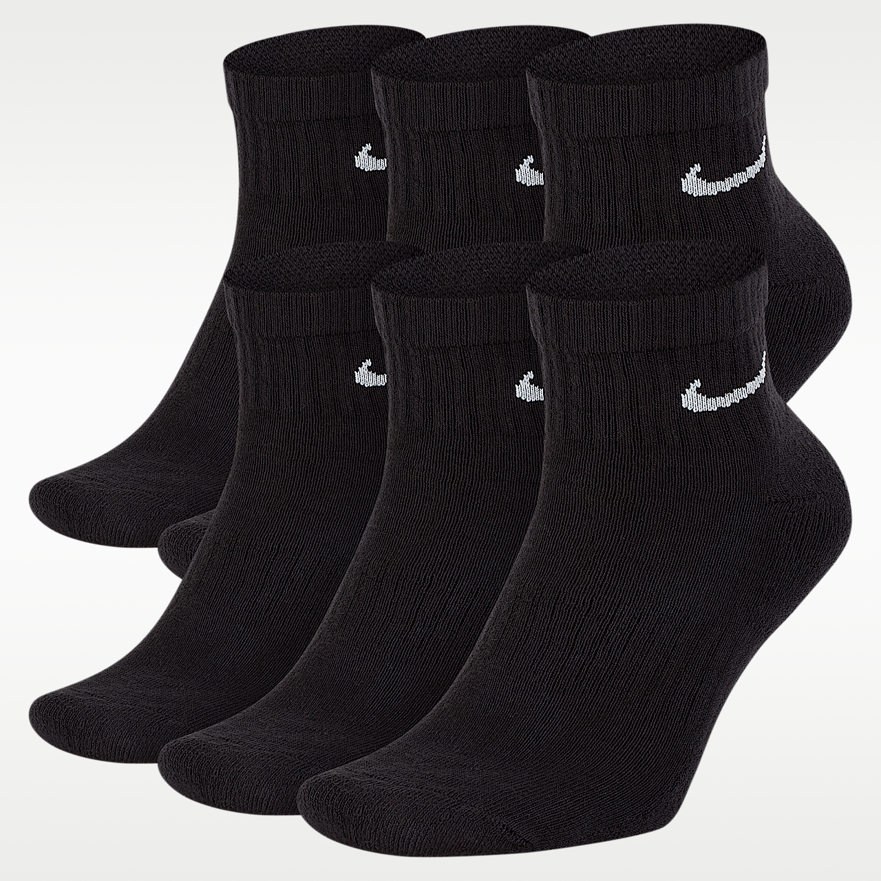 Nike Everyday Cushioned (Black/White)