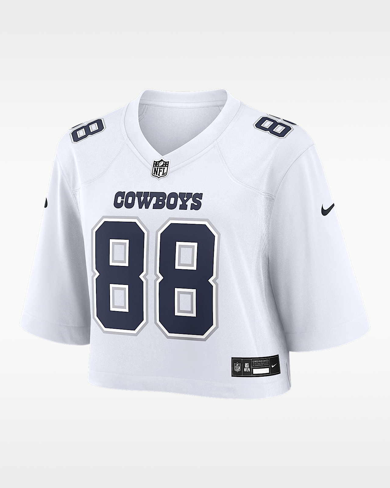 Женские джерси CeeDee Lamb Dallas Cowboys Nike NFL Cropped Tundra Game Jersey