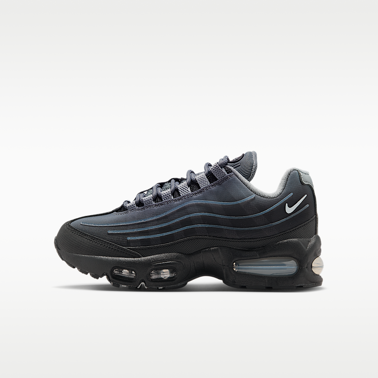 Nike Air Max sneaker Zwart/Smoke Grey/Metallic Silver/Wolf Grey