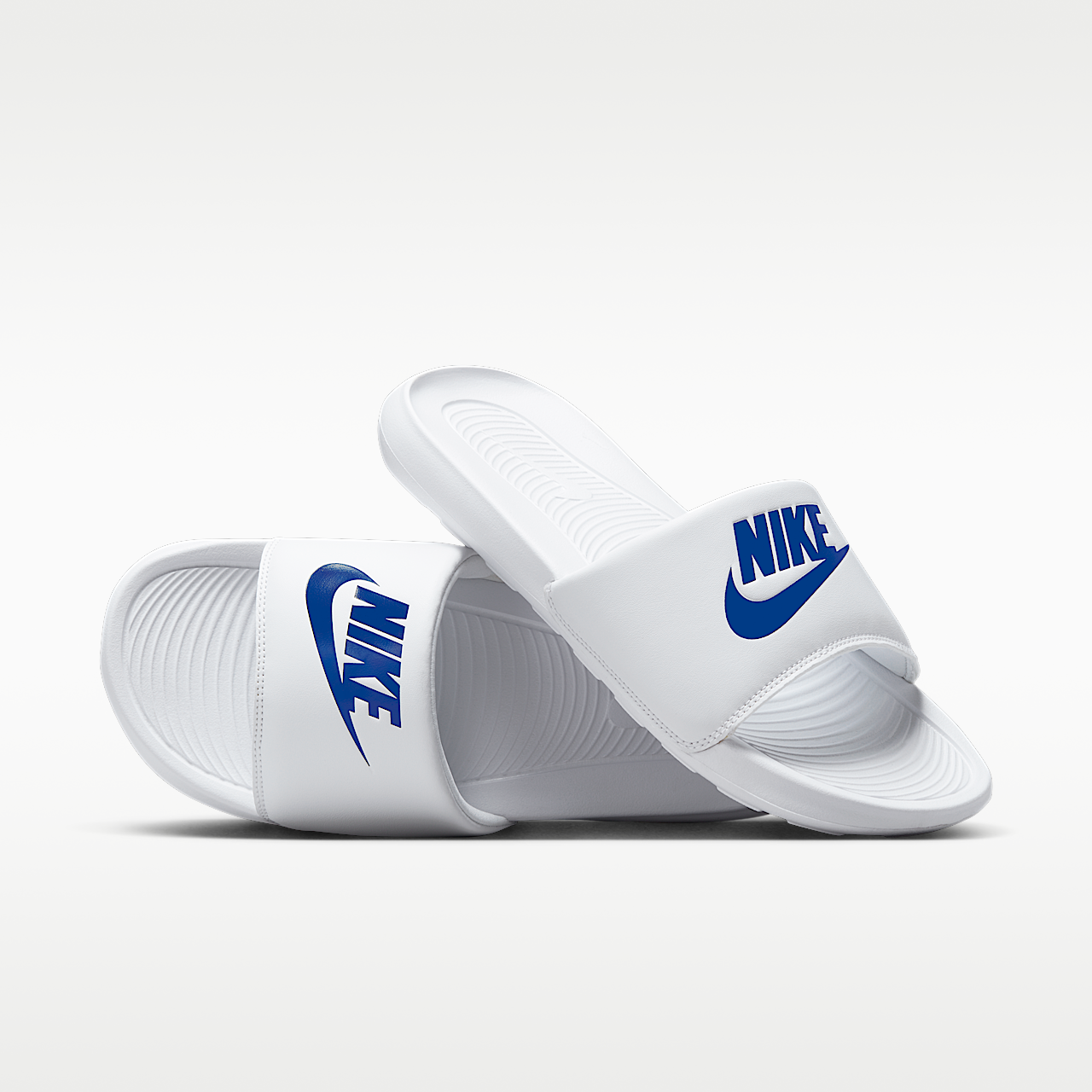 Nike Victori One (White/White/Game Royal)