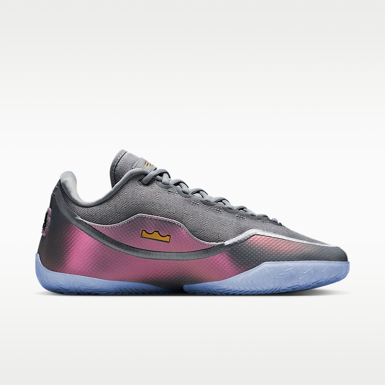 Nike LeBron sneaker Cool Grey/Cool Grey/Zwart