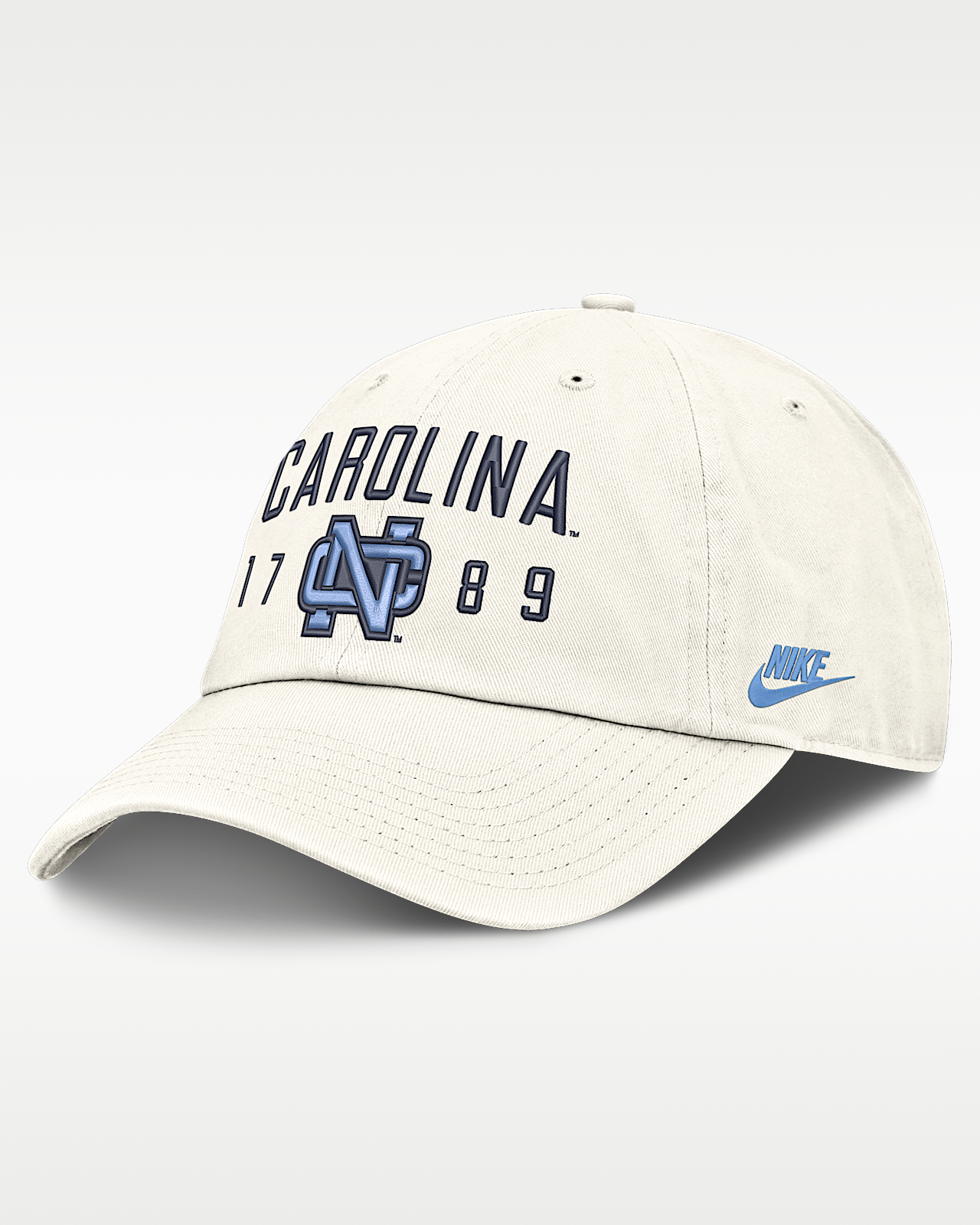 Мужские  North Carolina Natural Club Nike College Adjustable Hat