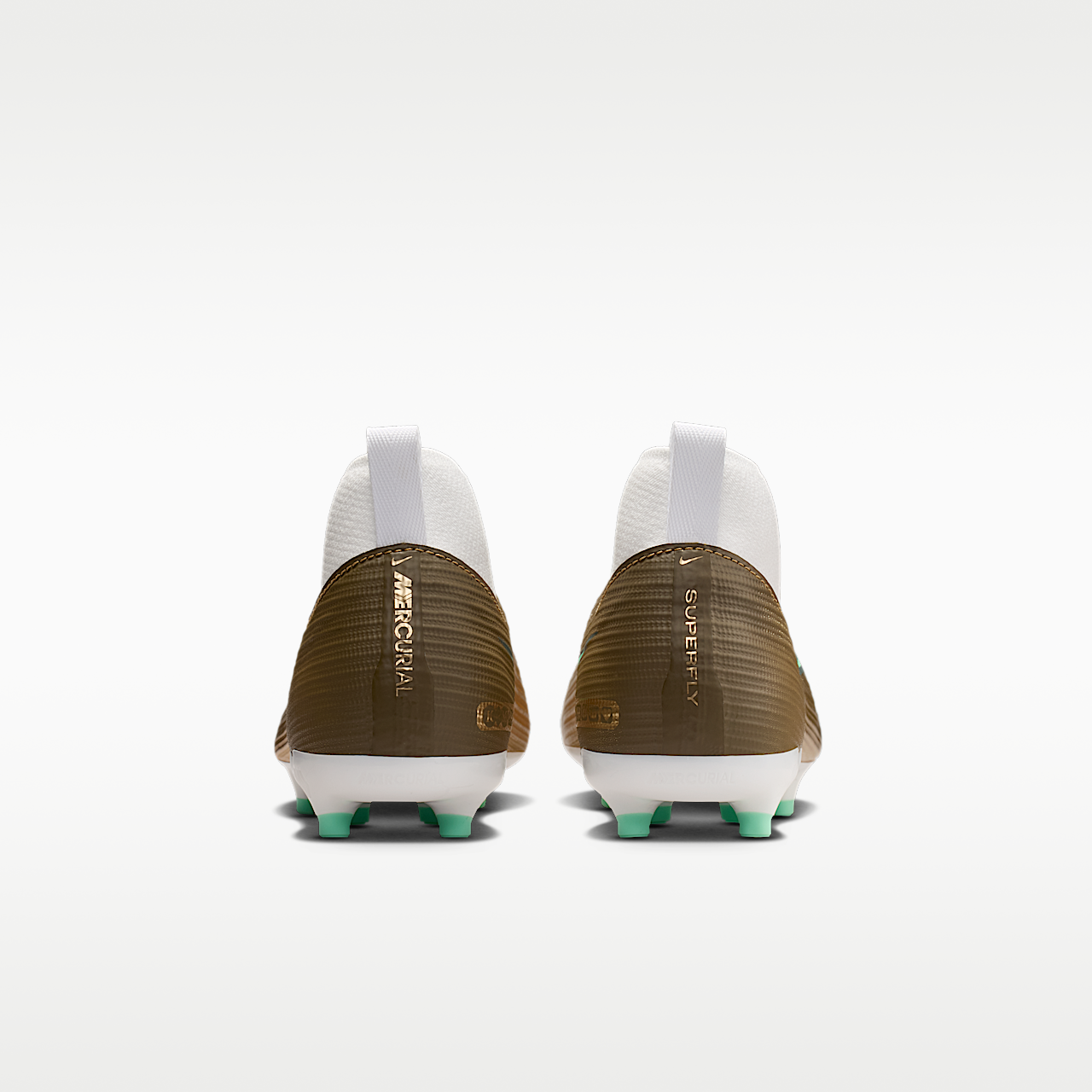 Nike  sneaker Metallic Gold/Green Glow