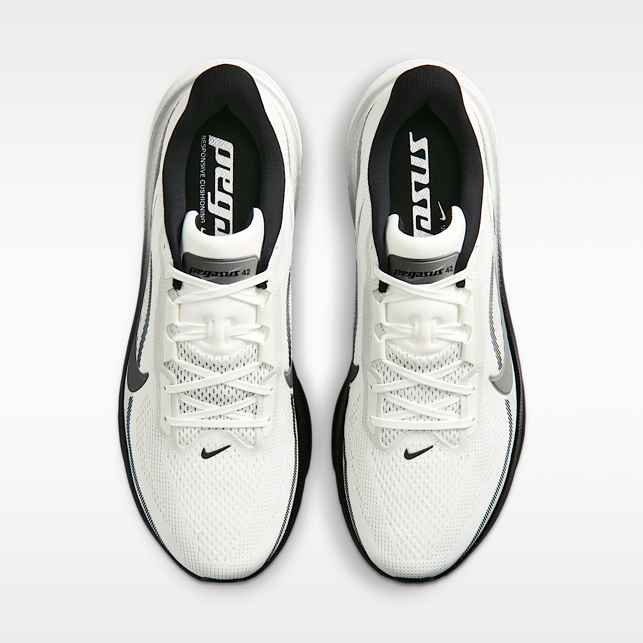 Nike Pegasus sneaker Summit White/Photon Dust/Zwart/Metallic Silver