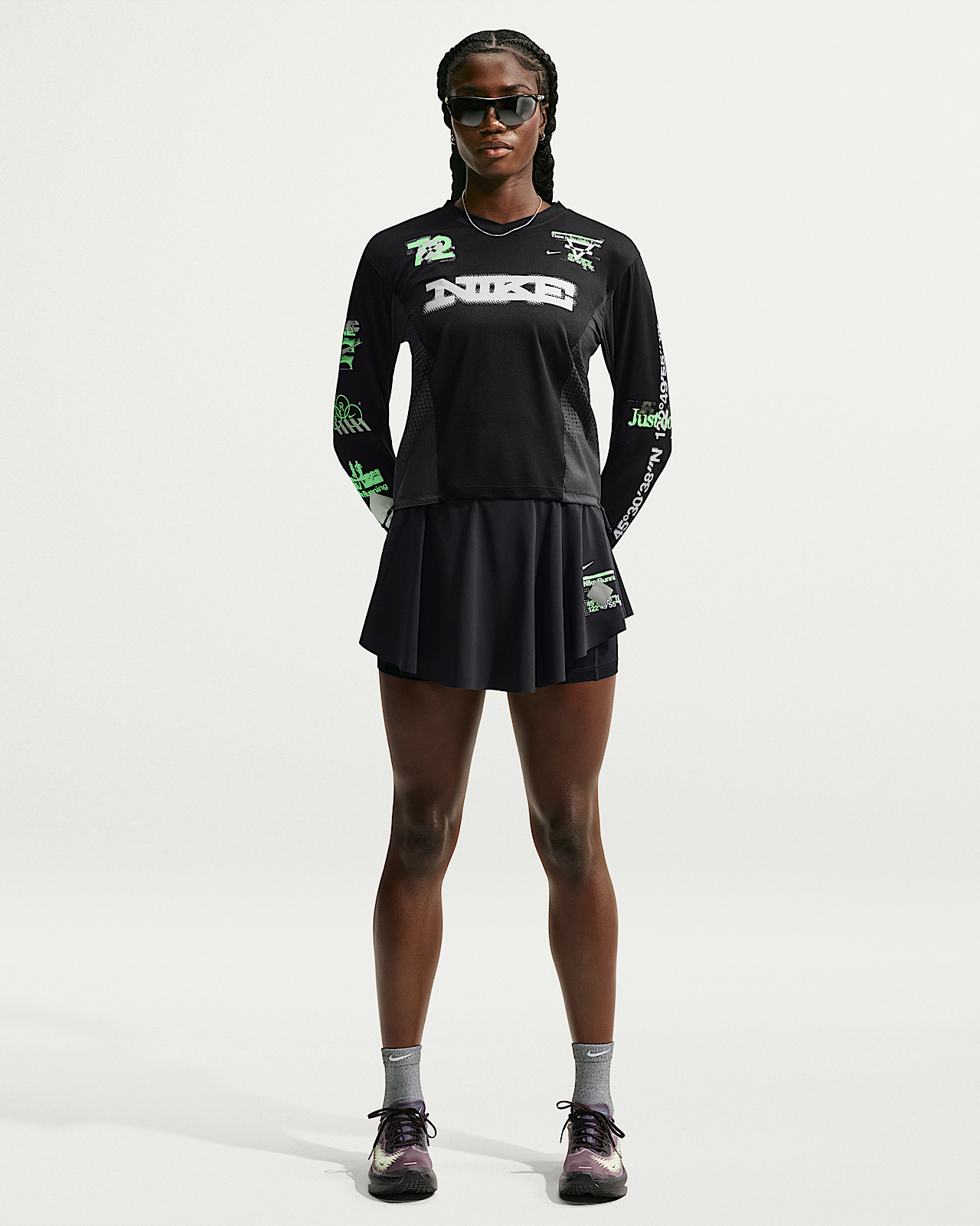 Женские  Nike Swift Dri-FIT Skort для бега