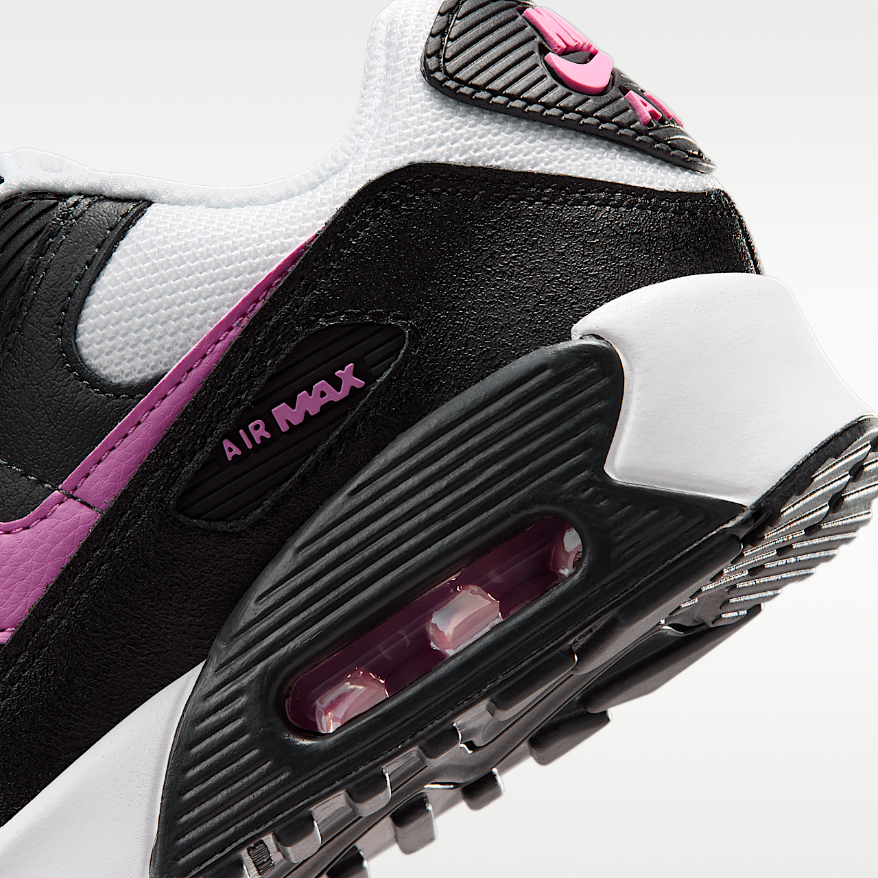 Nike Air Max sneaker Wit/Zwart/Anthracite/Playful Pink