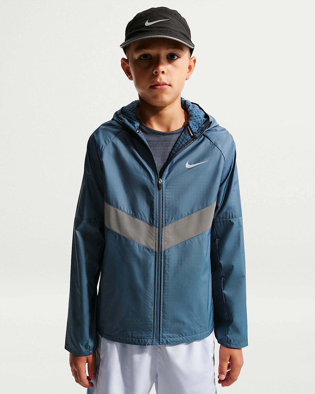 Детская куртка Nike Miler Big Kids' (Boys') Therma-FIT Water-Repellent Winterized