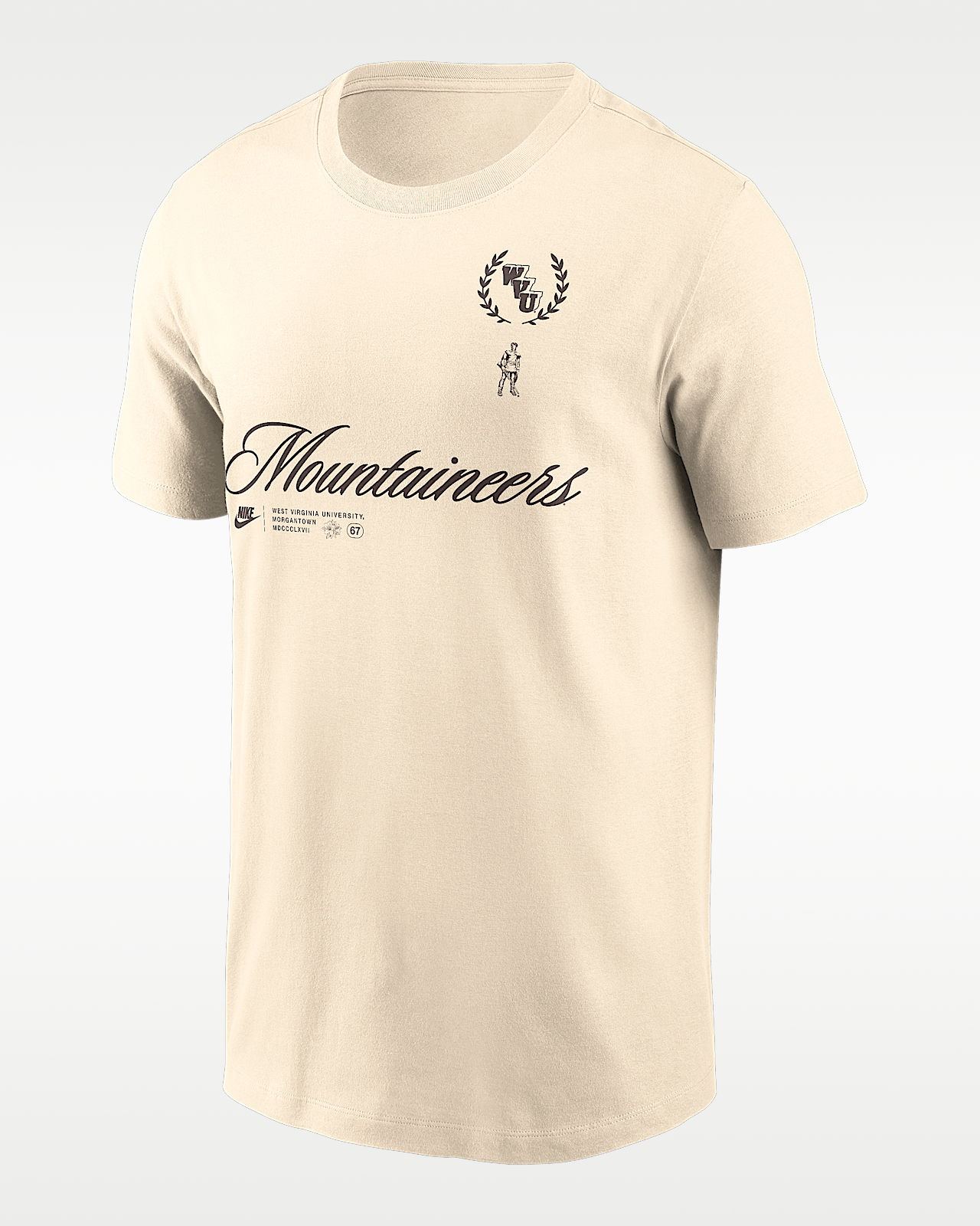 Мужская футболка West Virginia Script Nike College