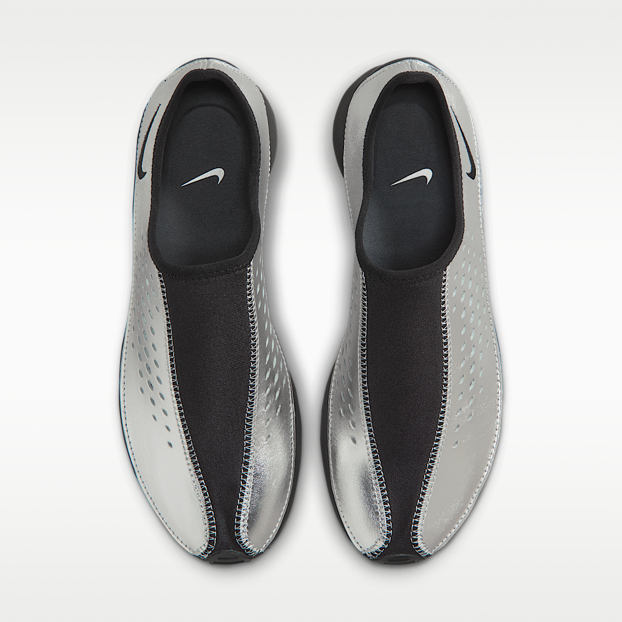 Nike  sneaker Metallic Silver/Zwart