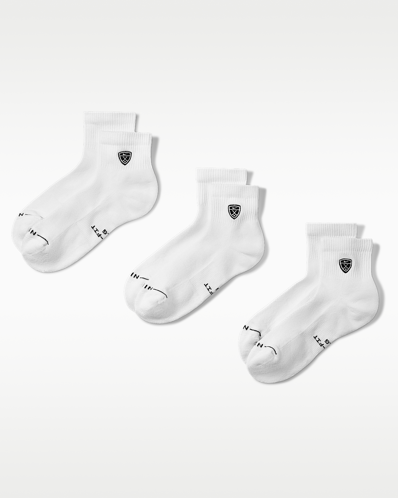 Unisex носки Nike Everyday Elevated Golf Ankle Socks (3 Pairs)