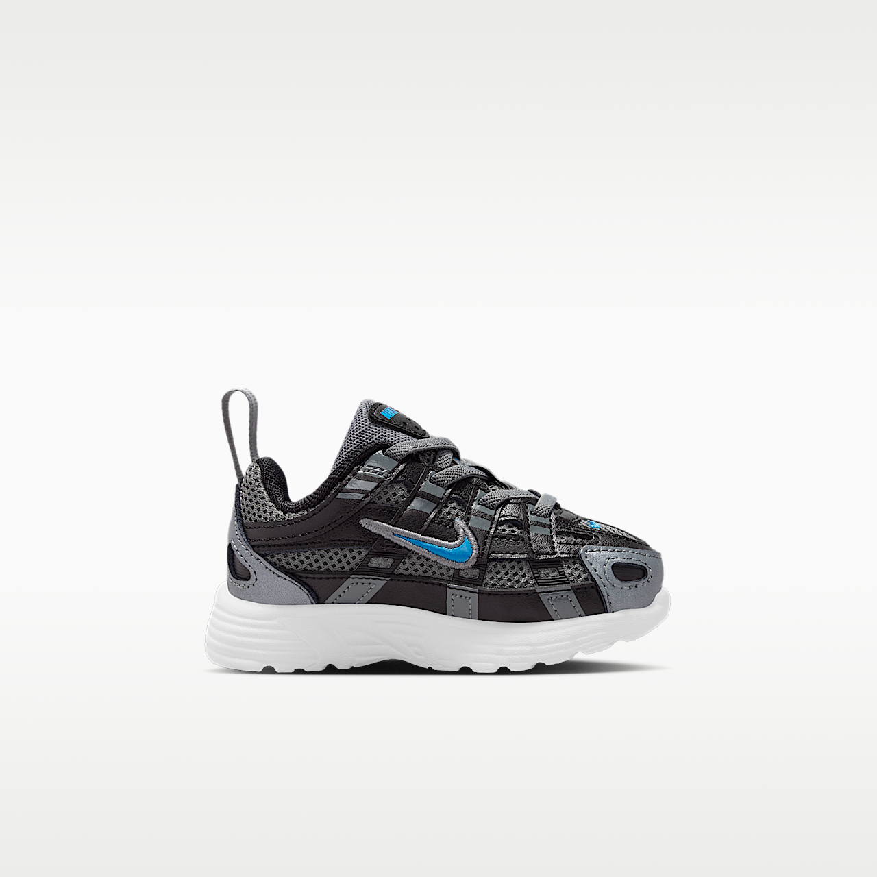 Nike P-6000 sneaker Smoke Grey/Zwart/Platinum Tint/Dutch Blue