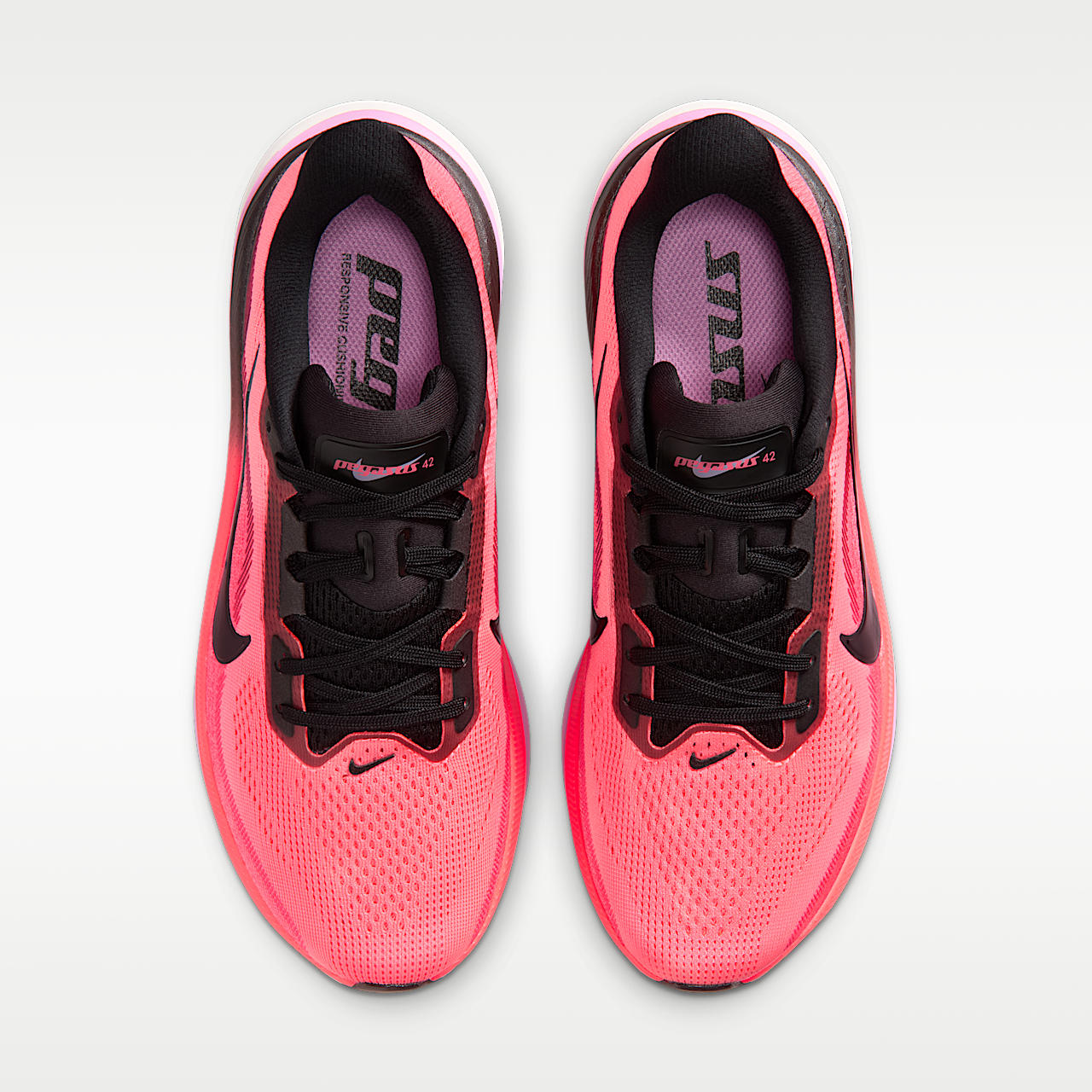 Nike Pegasus sneaker Lava Glow/Flash Crimson/Light Magenta/Zwart