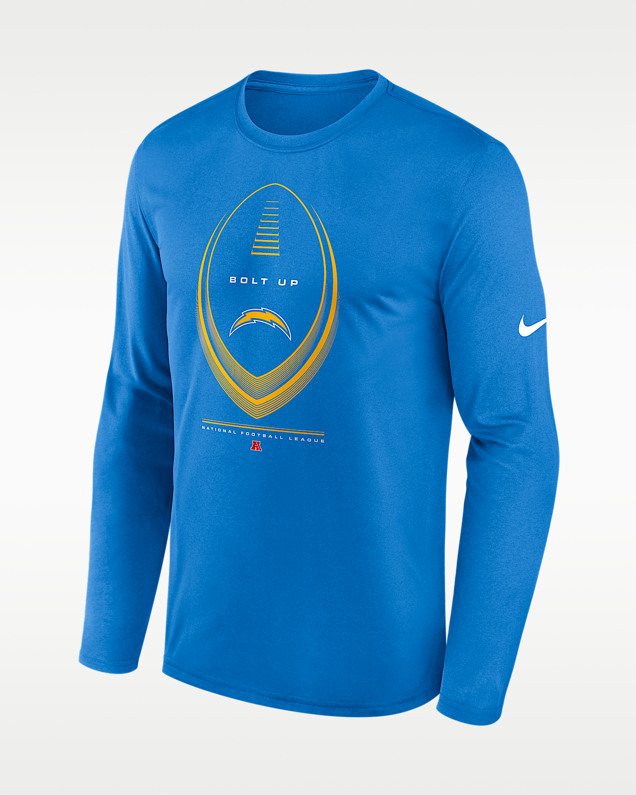 Мужская футболка Los Angeles Chargers Legend Icon Nike Dri-FIT NFL Long-Sleeve