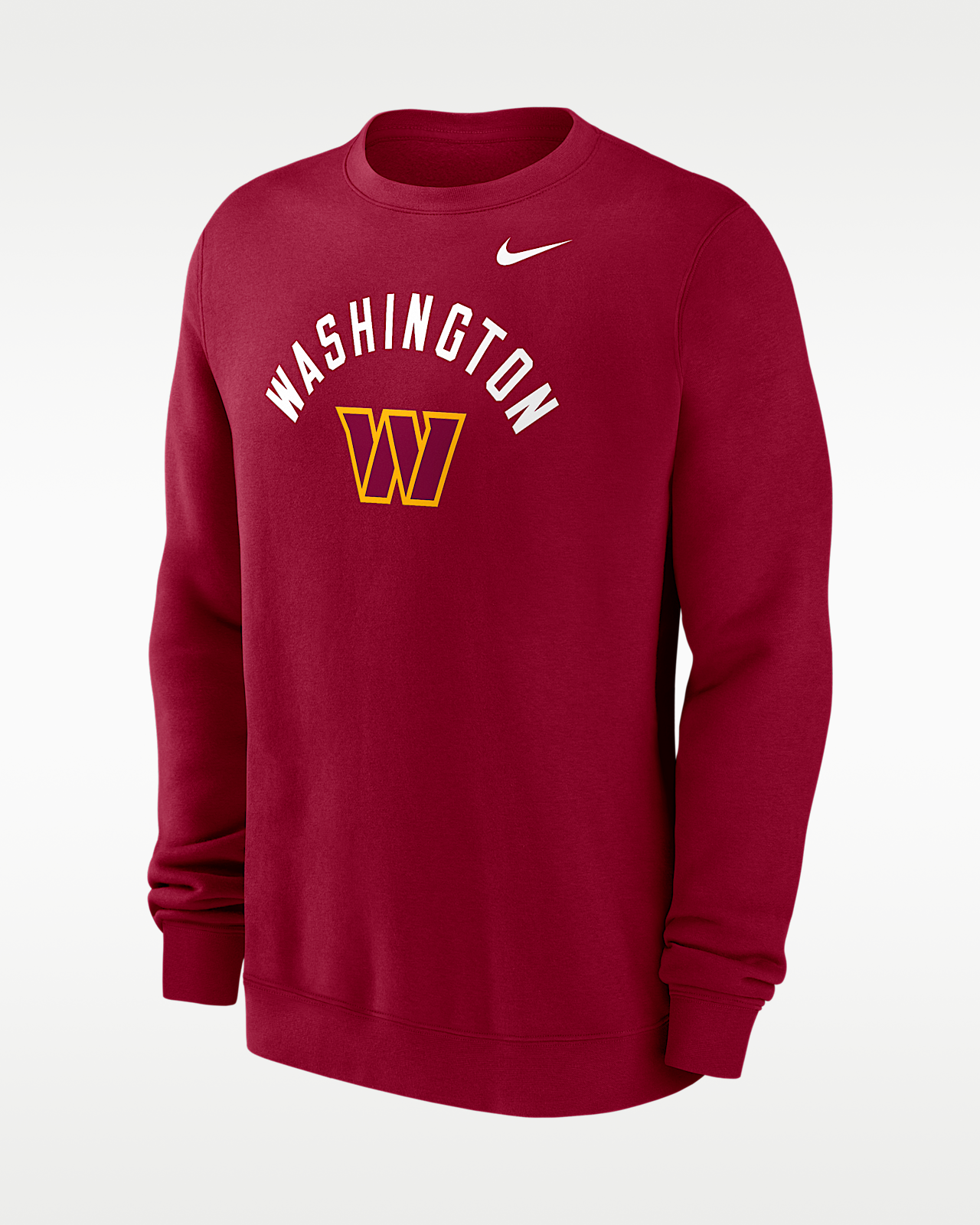Мужские  Washington Commanders Club Nike NFL Pullover Crew