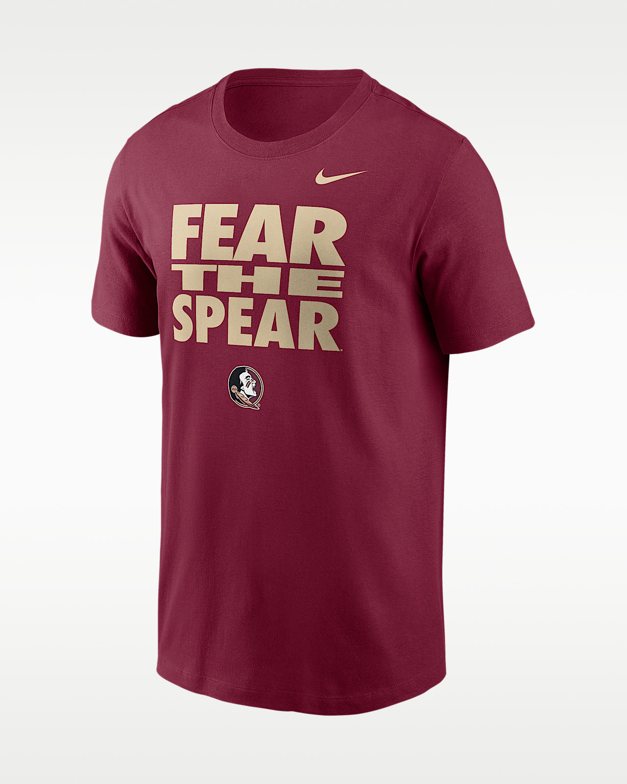 Мужская футболка Florida State Sideline Slogan Nike Dri-FIT College Long-Sleeve