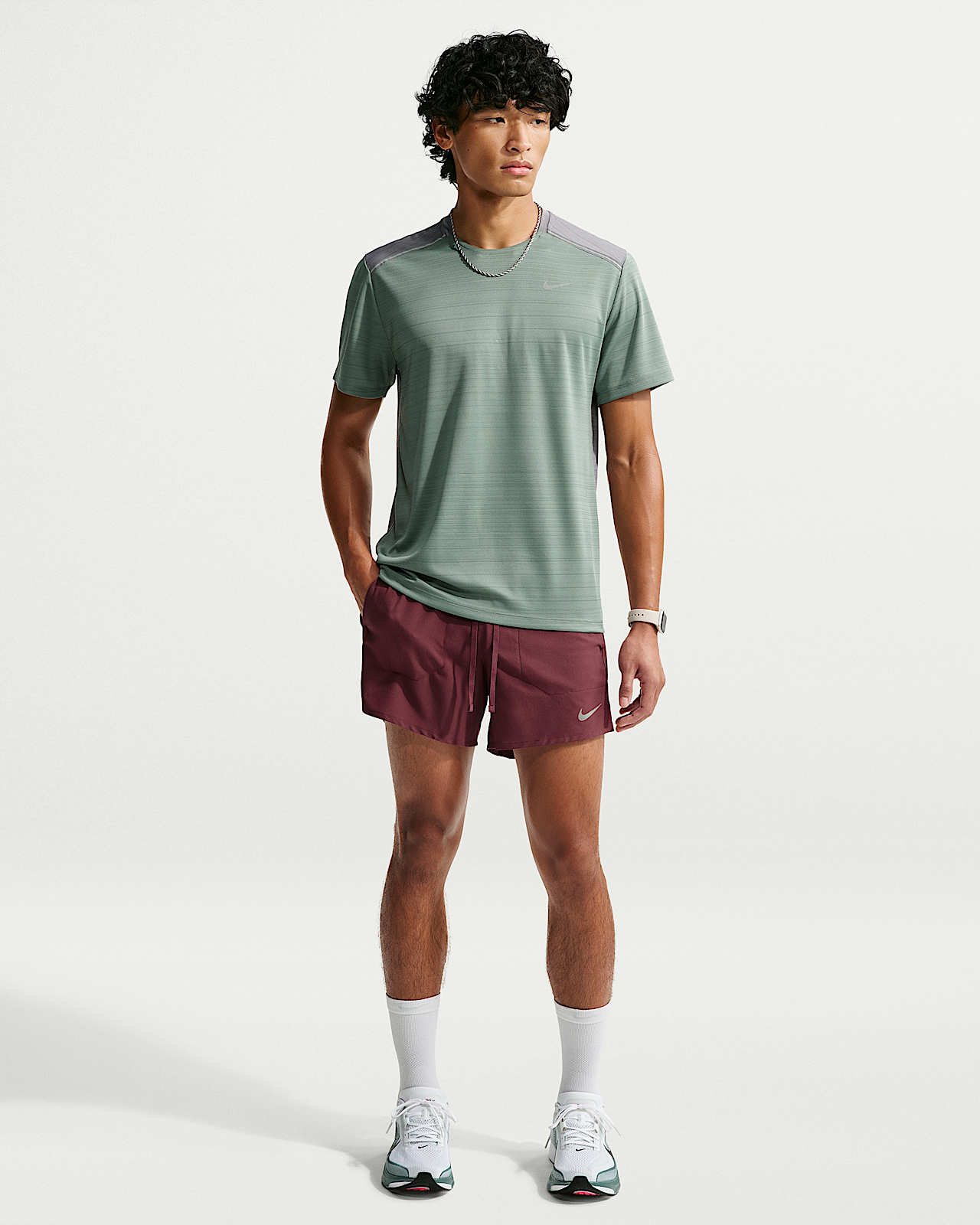 Мужские шорты Nike Stride Dri-FIT 5" 2-in-1 Shorts для бега