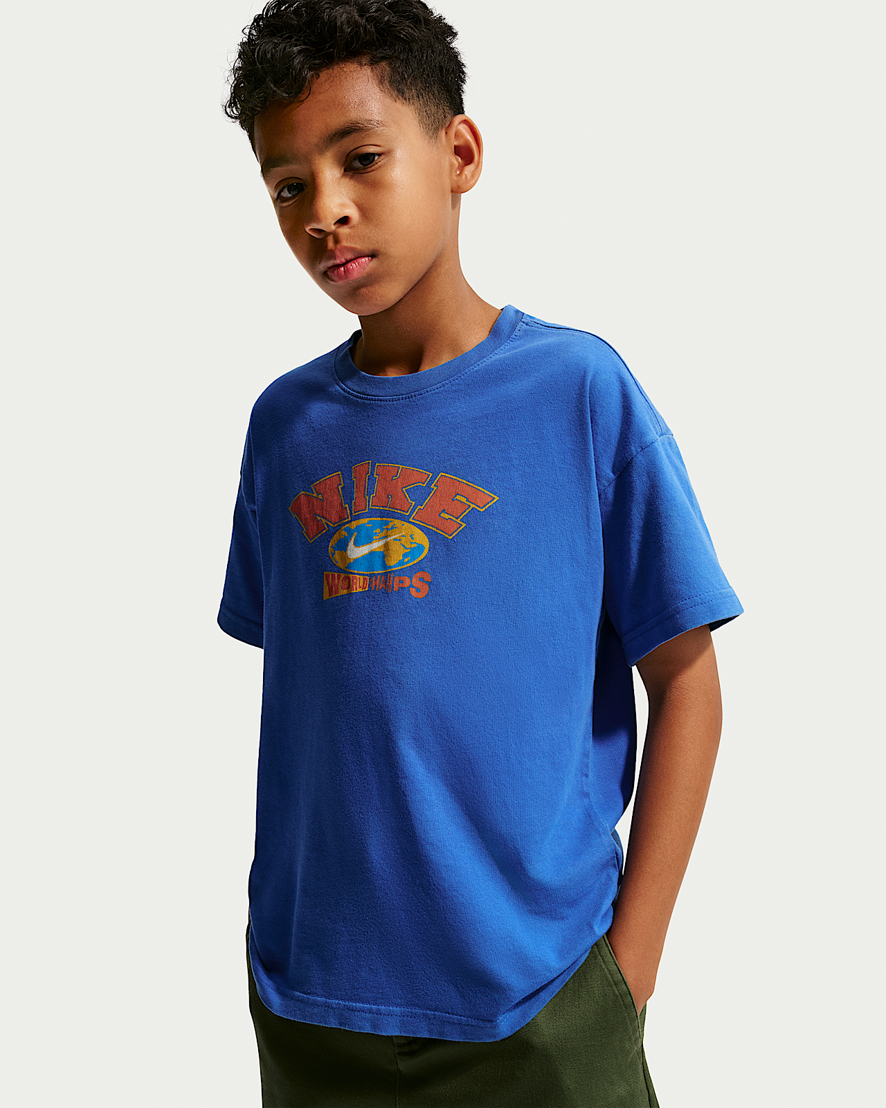 Детская футболка Nike Sportswear Big Kids'