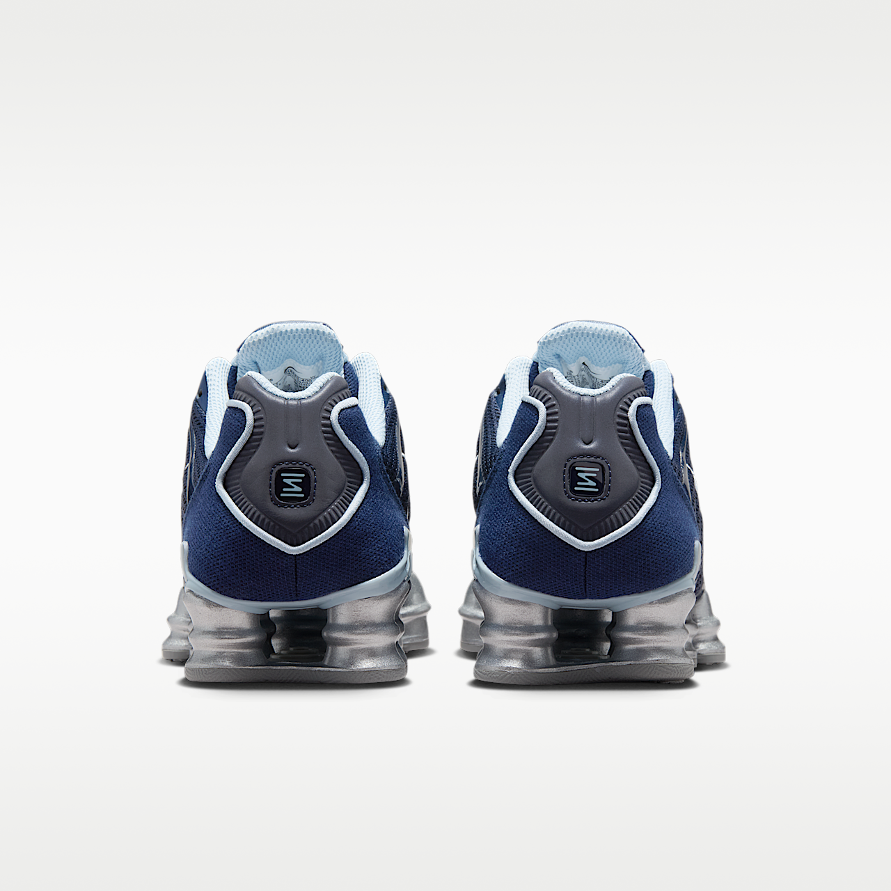 Nike Nike Shox sneaker Obsidian/Light Armory Blue/Flat Silver/Metallic Platinum