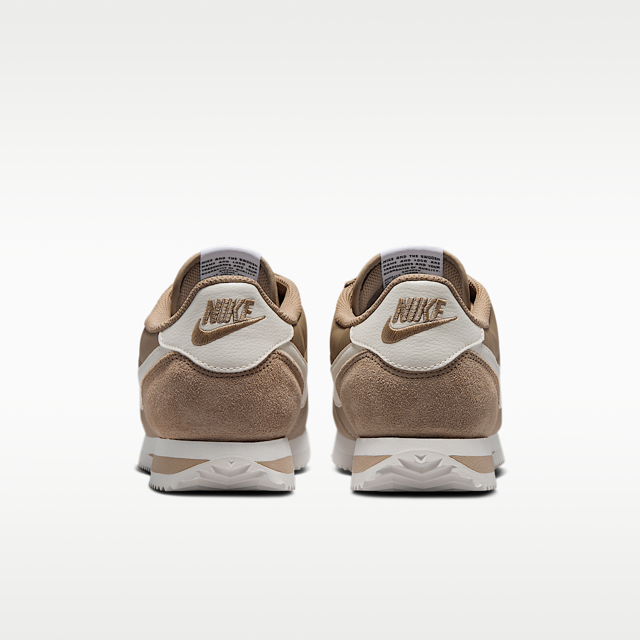 Nike Cortez sneaker British Khaki/Zwart/Safety Orange/Sail