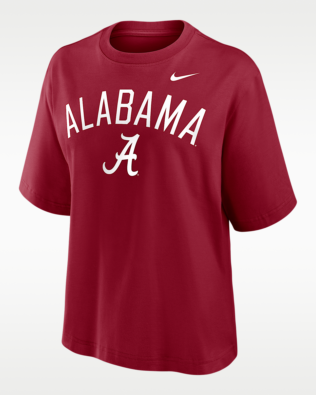 Женская футболка Alabama Arch Over Logo Boxy Nike College