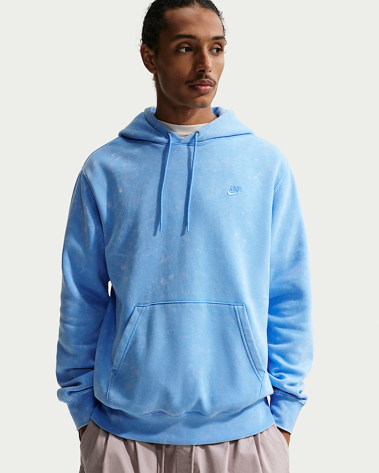 Мужское худи Nike Sportswear Club Washed Fleece Hoodie