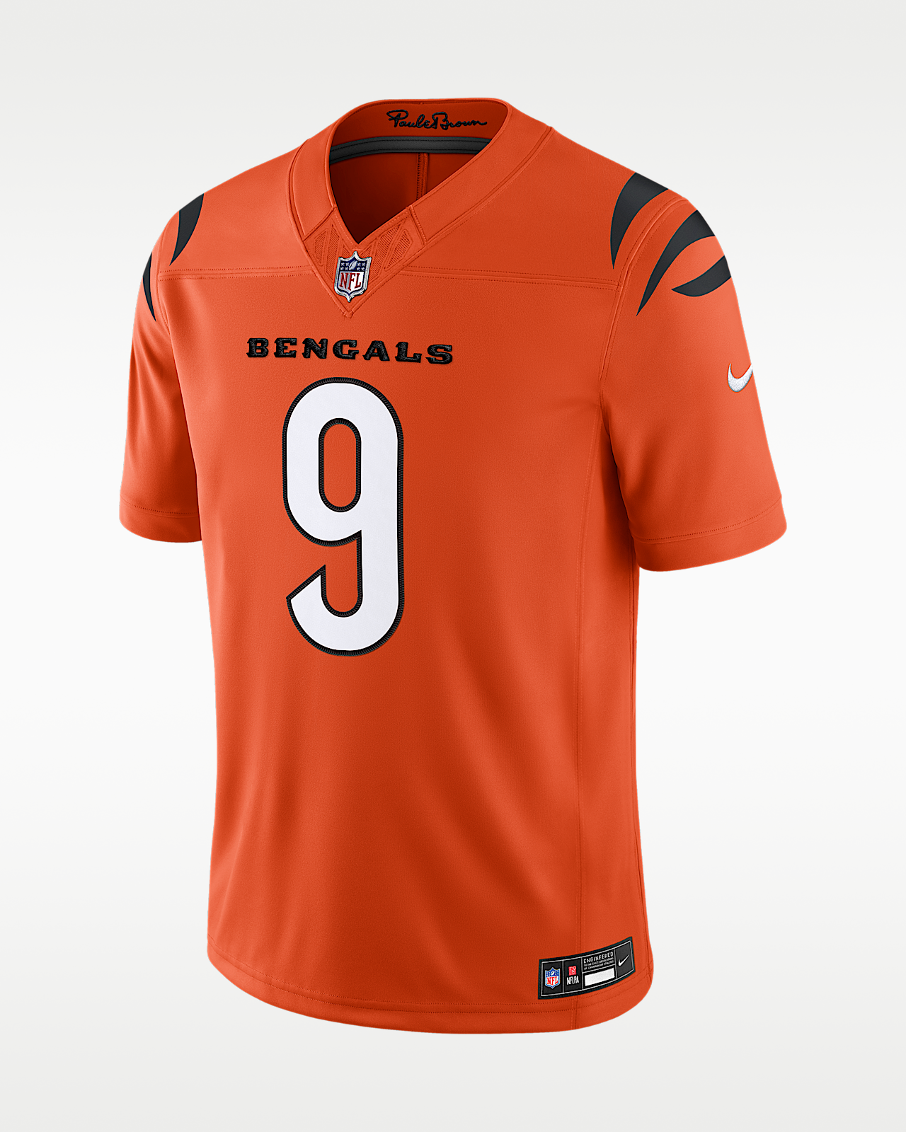Мужские джерси Joe Burrow Cincinnati Bengals Nike Dri-FIT NFL Limited Jersey
