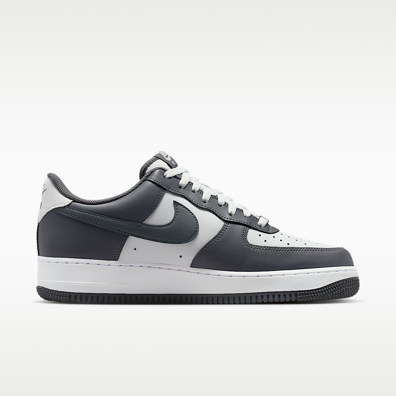 Nike Air Force 1 sneaker Photon Dust/Wit/Dark Grey
